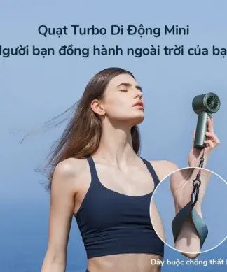 Quạt Cầm Tay Jisulife Pro1 Quạt Siêu Tốc Độ Cao
