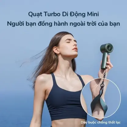 Quạt Cầm Tay Jisulife Pro1 Quạt Siêu Tốc Độ Cao