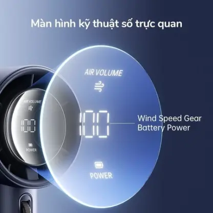 Quạt Cầm Tay Jisulife Pro1 Quạt Siêu Tốc Độ Cao - Hình ảnh 3