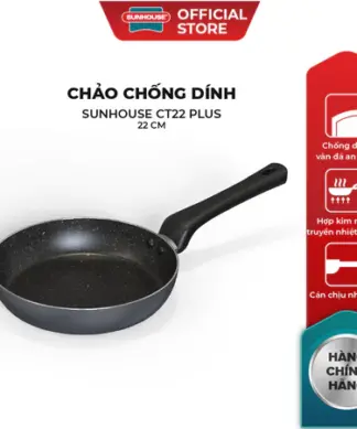 Chảo chống dính Sunhouse CT Plus chính hãng
