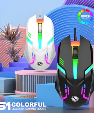 Chuột S1 Chuột USB Có Dây Led RGB 7 màu