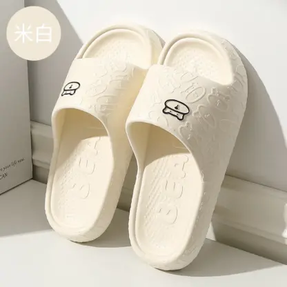 Dép Quai Ngang Eva Đế Cao Hình Gấu - Hình ảnh 3