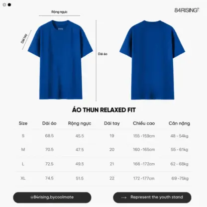 Áo thun Cotton Relaxed fit in Hòa bình - Coolmate - Hình ảnh 6