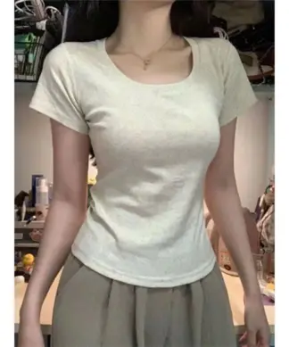 Áo thun dáng lỡ kiểu nữ form babytee ôm body